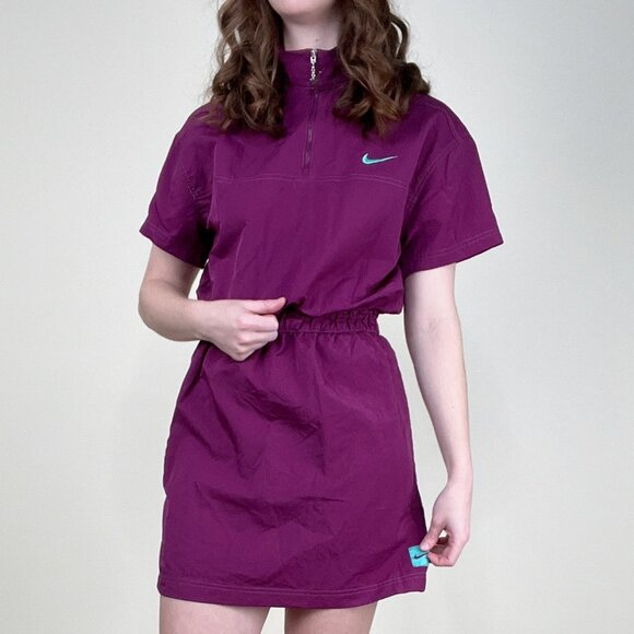 Nike Purple Mini Dress - Picture 1 of 13